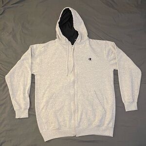 Men’s Champion Zip Up Hoodie Size XL Tall - Like New